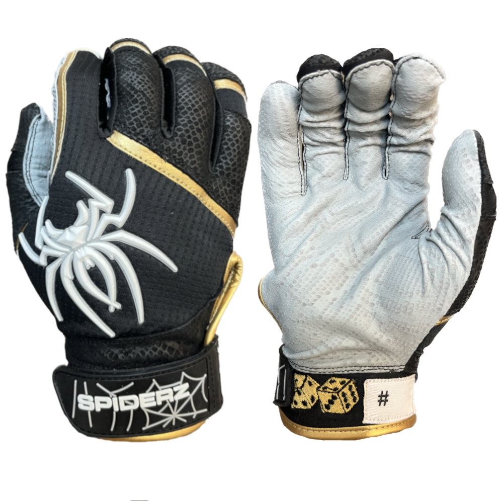 Spiderz PRO Batting Gloves - "Sin City"