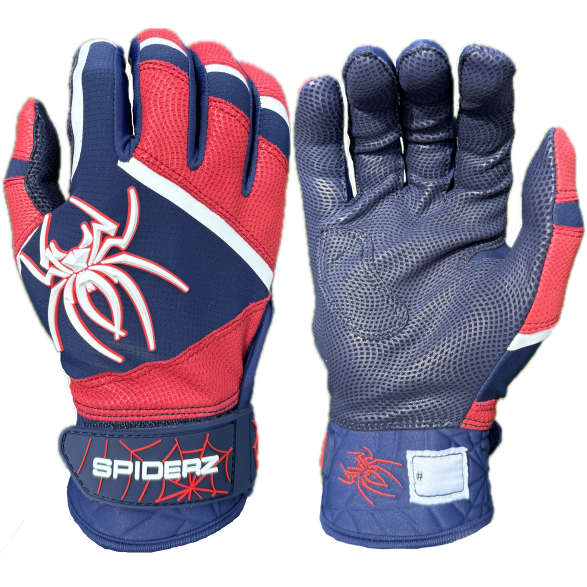 Gants De Frappe Baseball Spiderz 2025 PRO PREMIER - Rouge/Noir/Graphite Gants De Frappe Baseball Spiderz 2025 PRO PREMIER - Rouge/Noir/Graphite