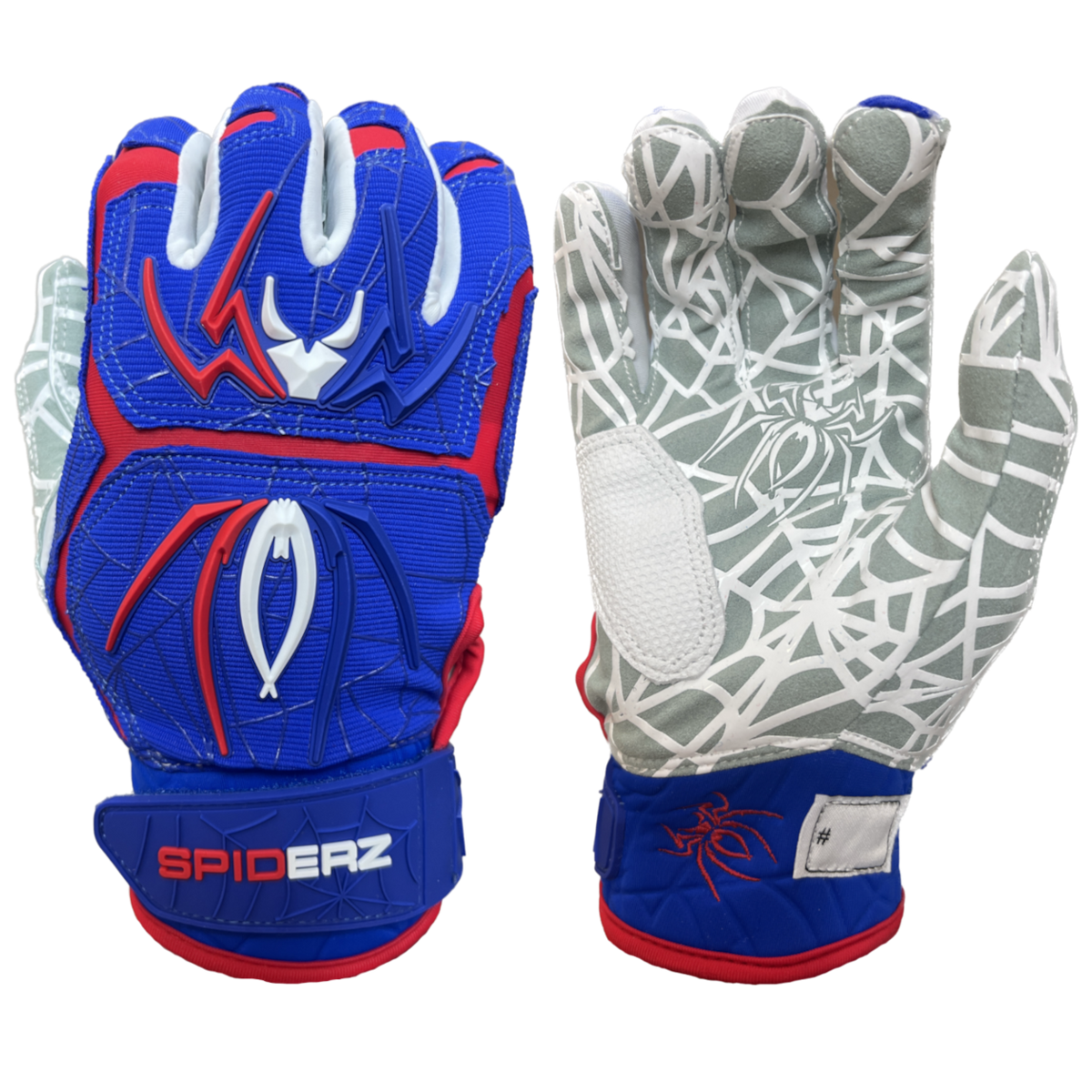 Red white blue batting gloves online