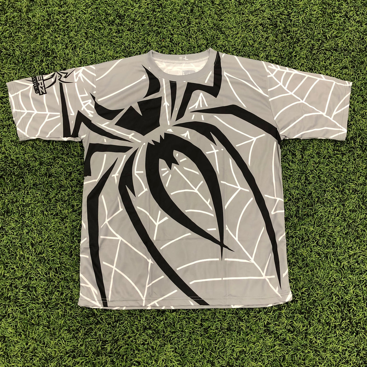 *Pre-Order* Spiderz Full Dye Jersey Buy In - Carolina Blue/Black/Silve