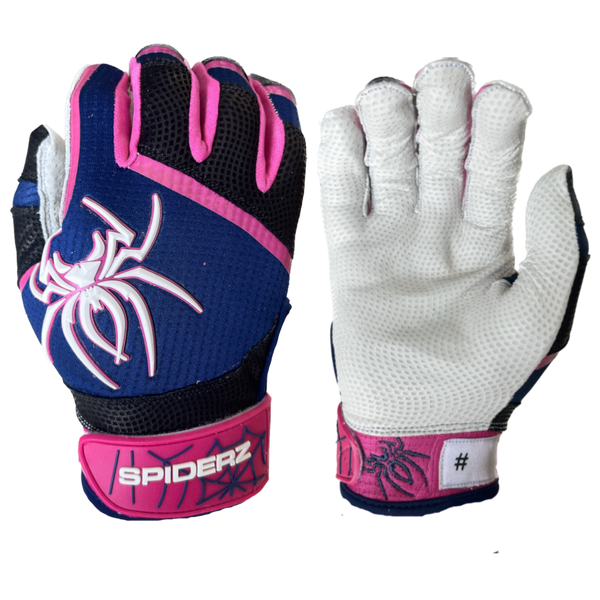 Spiderz batting hot sale gloves sizing