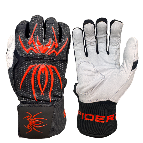 spiderhand handschuhe Spiderz ENDITE X- Long Strap Smooth Palm Batting Gloves