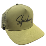 Load image into Gallery viewer, Spiderz Performance Golf Snapback Hat - Military Green/Black
