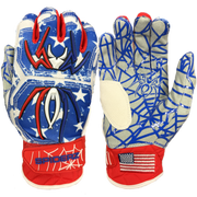 Spiderz HYBRID Batting Gloves - USA Flag