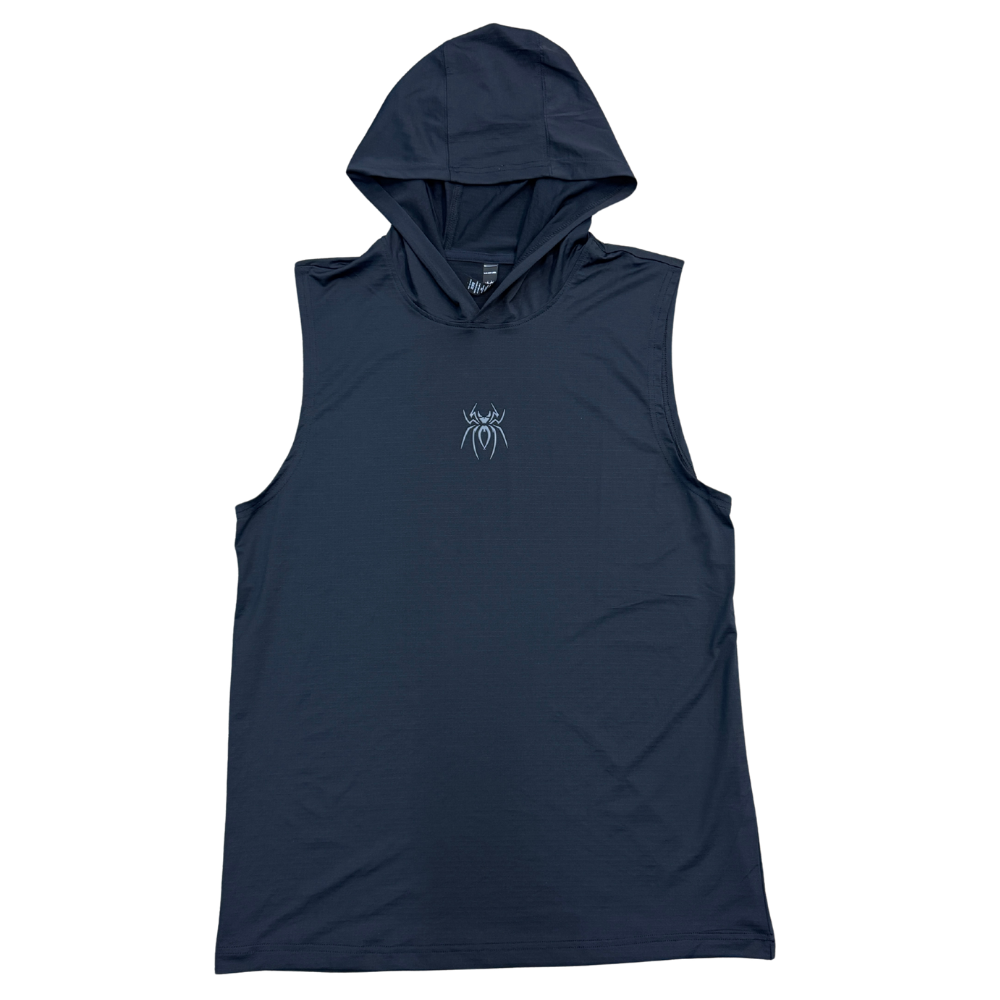 Spiderz Men's Performance Training Sleeveless Hoodie T-Shirt (Available in 2 Colors)