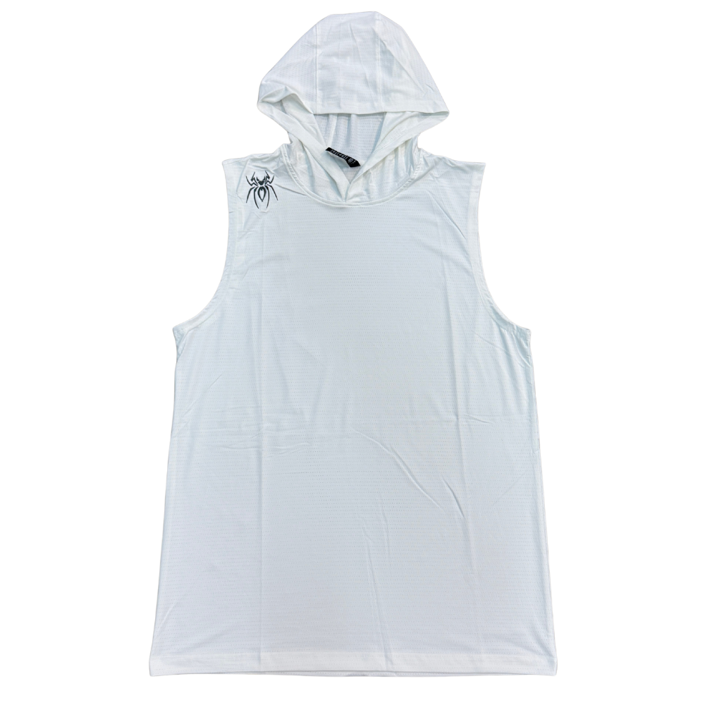 Spiderz Men's Performance Training Sleeveless Hoodie T-Shirt (Available in 2 Colors)