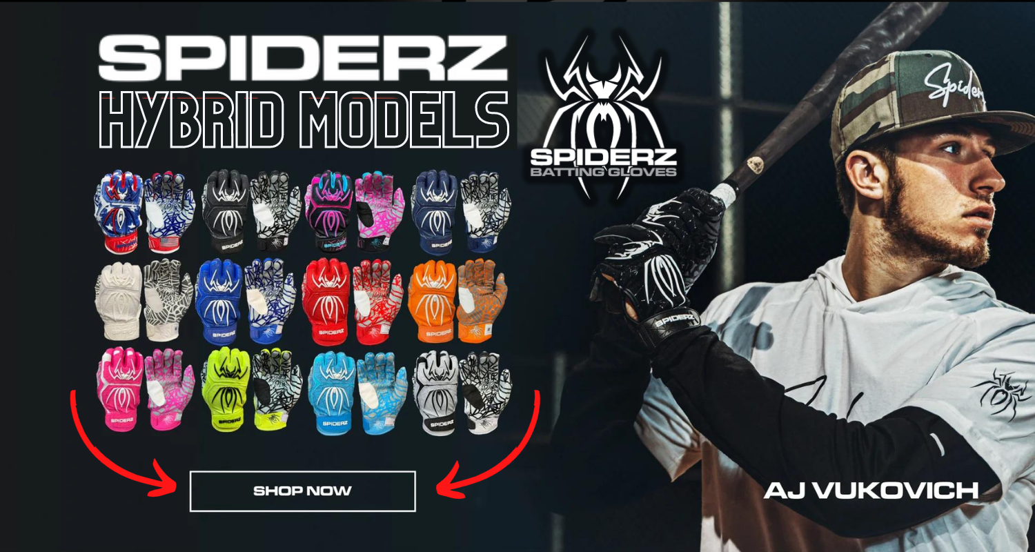 Spiderz Custom Baseball Softball Batting Fielding Gloves Spiderz Sports