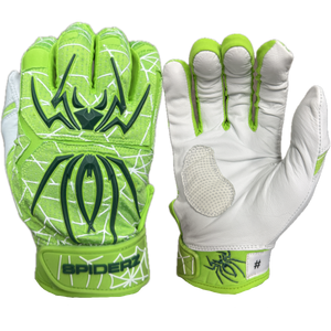 Spiderz ENDITE LTD "Smooth Palm" Batting Gloves - Green/Dark Green