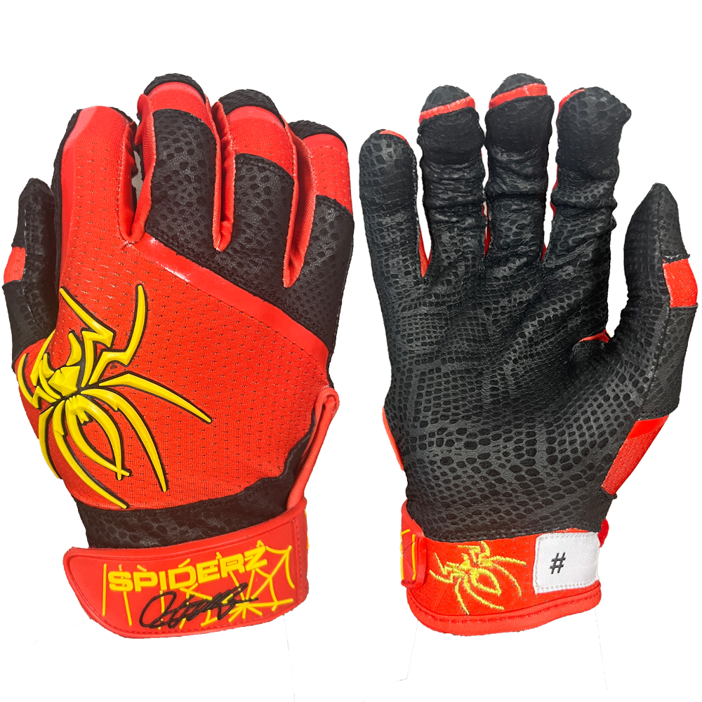 Spiderz custom batting gloves hotsell