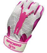 Load image into Gallery viewer, Spiderz PRO Batting Gloves - Manny Ramirez Signature Series - White/Pink
