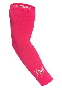 **NEW** Spiderz Graduated Compression Arm Sleeve - PINK