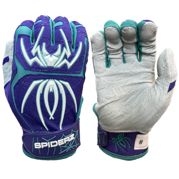 Purple baseball 2024 batting gloves