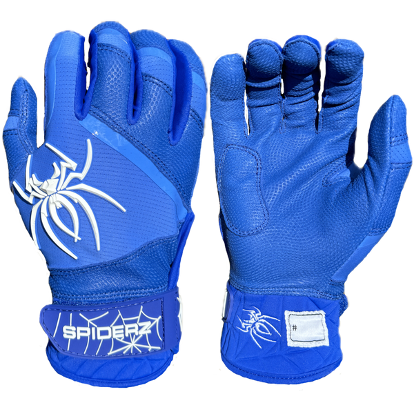 Guanti Ibridi Spiderz 2025 Per Baseball/Softball - Adulti Large, Royal/White