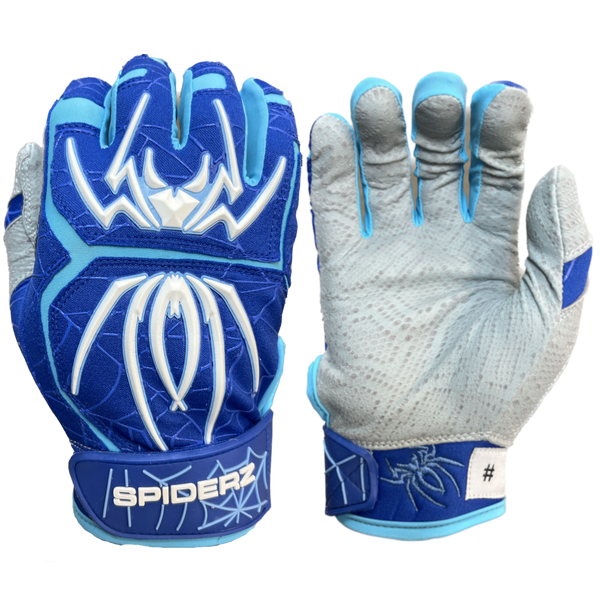 Columbia blue youth batting gloves sales