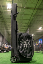 Load image into Gallery viewer, Spiderz &quot;TARANTULA&quot; Roller Bat Bag-Bat Pack Combo - Black/White
