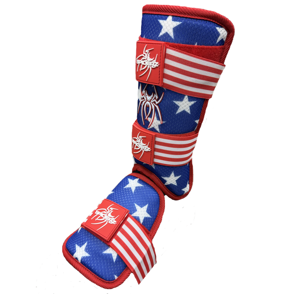 Tobilleras/ Leg Guard Spiderz - Ltd Ed "Stars and Stripes" protectores