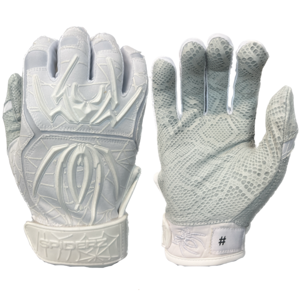 White top cricket gloves