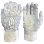 Load image into Gallery viewer, Spiderz ENDITE X- Long Strap Smooth Palm Batting Gloves - White/White
