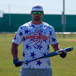 Load image into Gallery viewer, &#39;23 Spiderz/Juno Andrew Collins &quot;X2 - Blue Waters&quot;&quot; | 13&quot; Barrel (240) USSSA Slow Pitch Softball Bat
