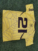 Load image into Gallery viewer, *Pre-Order* Spiderz Full Dye Jersey Buy In - Yellow/Black/Silver
