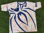Load image into Gallery viewer, *Pre-Order* Spiderz Full Dye Jersey Buy In - White/Navy/Red
