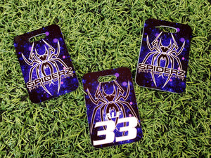 Spiderz Personalized Bag Tags- Galaxy