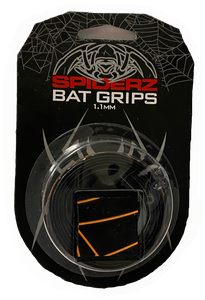 Spiderz bat grip tape in black and orange is a great baseball accessory