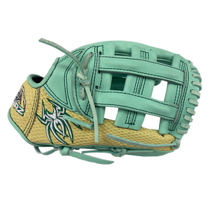 PREMIER Fielding Glove - Mint/Bone Snake Skin - H Web - RHT