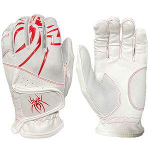 Spiderz "Gimme" Golf Glove - White/Red