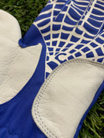 Load image into Gallery viewer, Spiderz “Buzzard”  Golf Glove - Royal Blue/White
