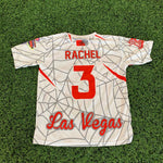 Load image into Gallery viewer, *Pre-Order* Spiderz Full Dye Jersey Buy In - White/Red/Silver
