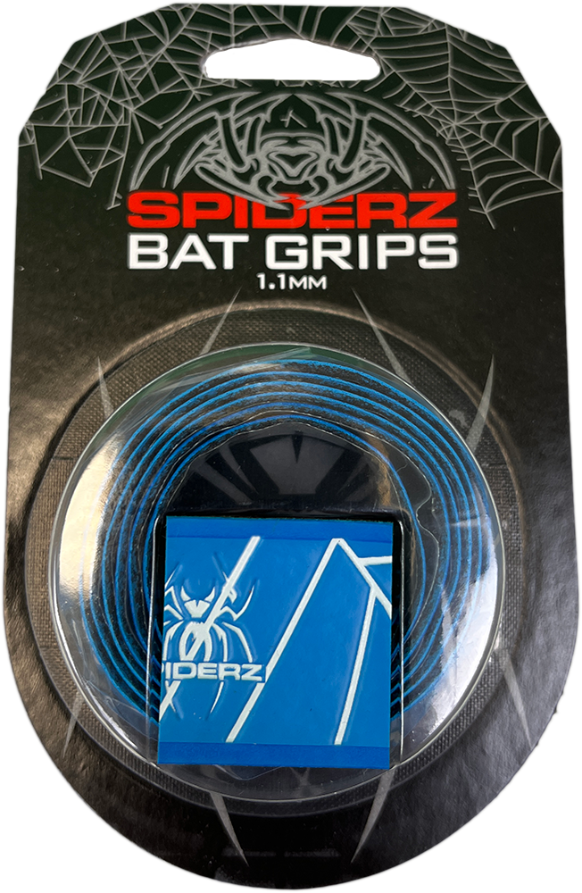 Spiderz Bat Grip (1.1 mm) - Columbia Blue/White