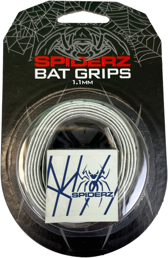 Spiderz Bat Grip (1.1 mm) - White/Navy Blue