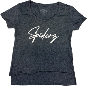 Spiderz Women's Full Length T-shirt - Charcoal