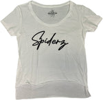 Load image into Gallery viewer, Spiderz Women&#39;s Full Length T-shirt - White
