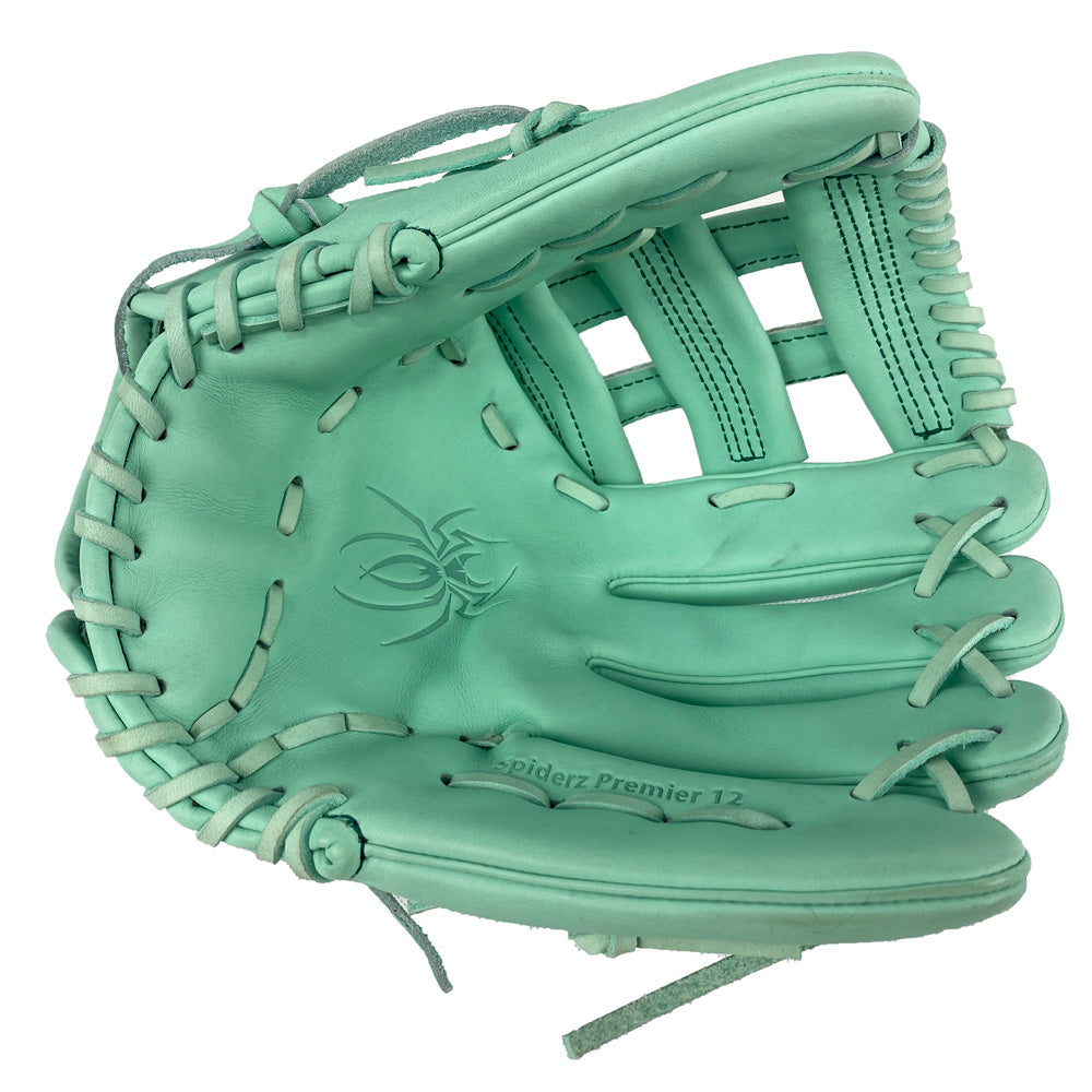 PREMIER Fielding Glove - Mint/Bone Snake Skin - H Web - RHT