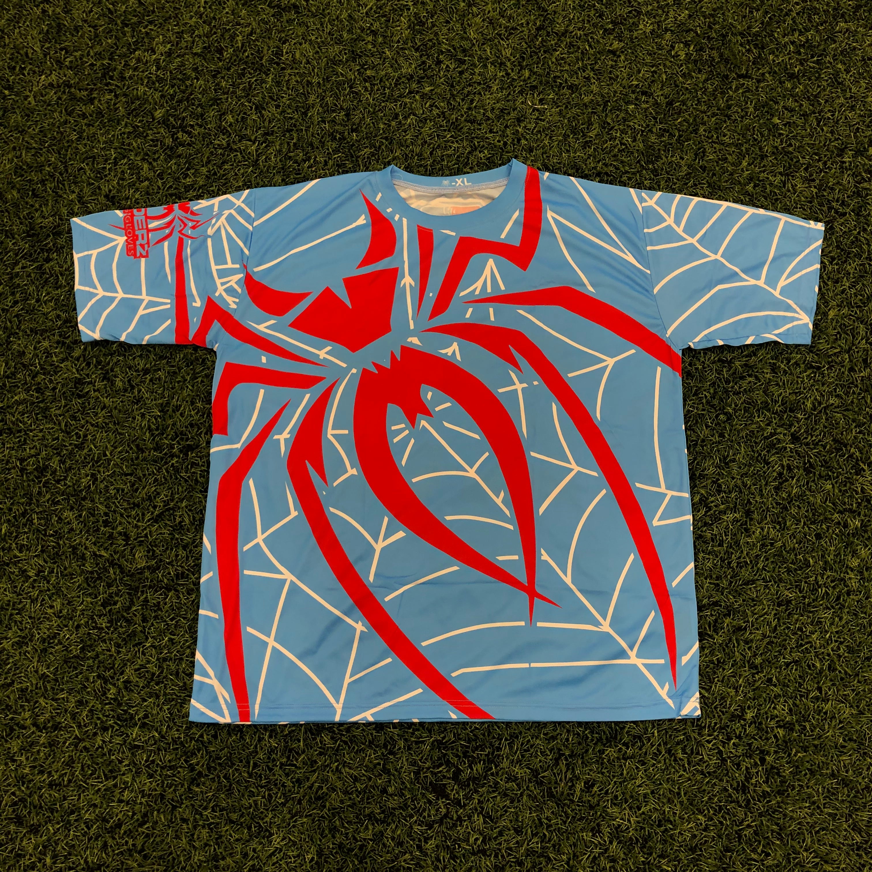 *Pre-Order* Spiderz Full Dye Jersey Buy In - Carolina Blue/Red/White