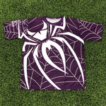 Load image into Gallery viewer, *Pre-Order* Spiderz Full Dye Jersey Buy In - Purple/White/Silver
