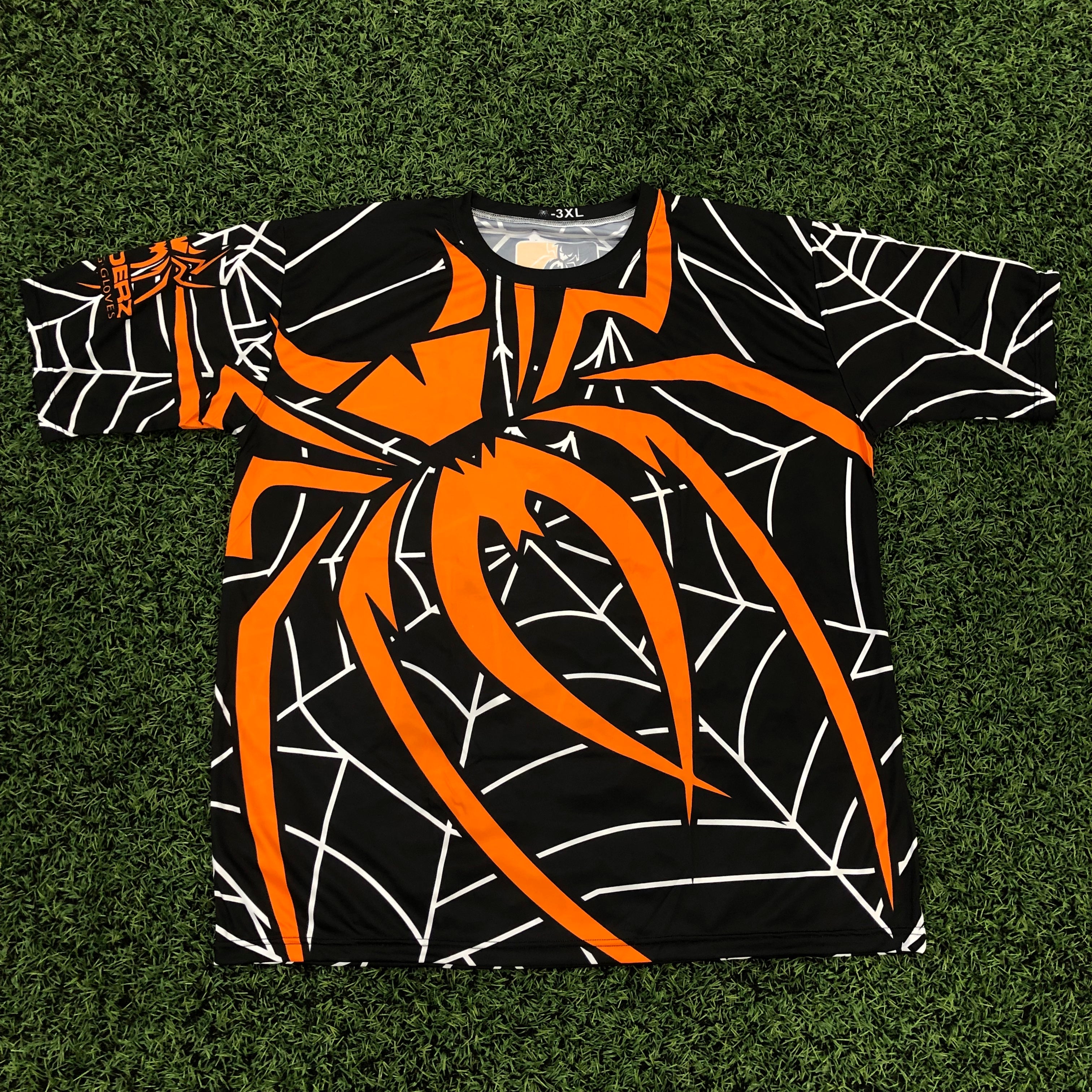 *Pre-Order* Spiderz Full Dye Jersey Buy In - Black/Orange/White