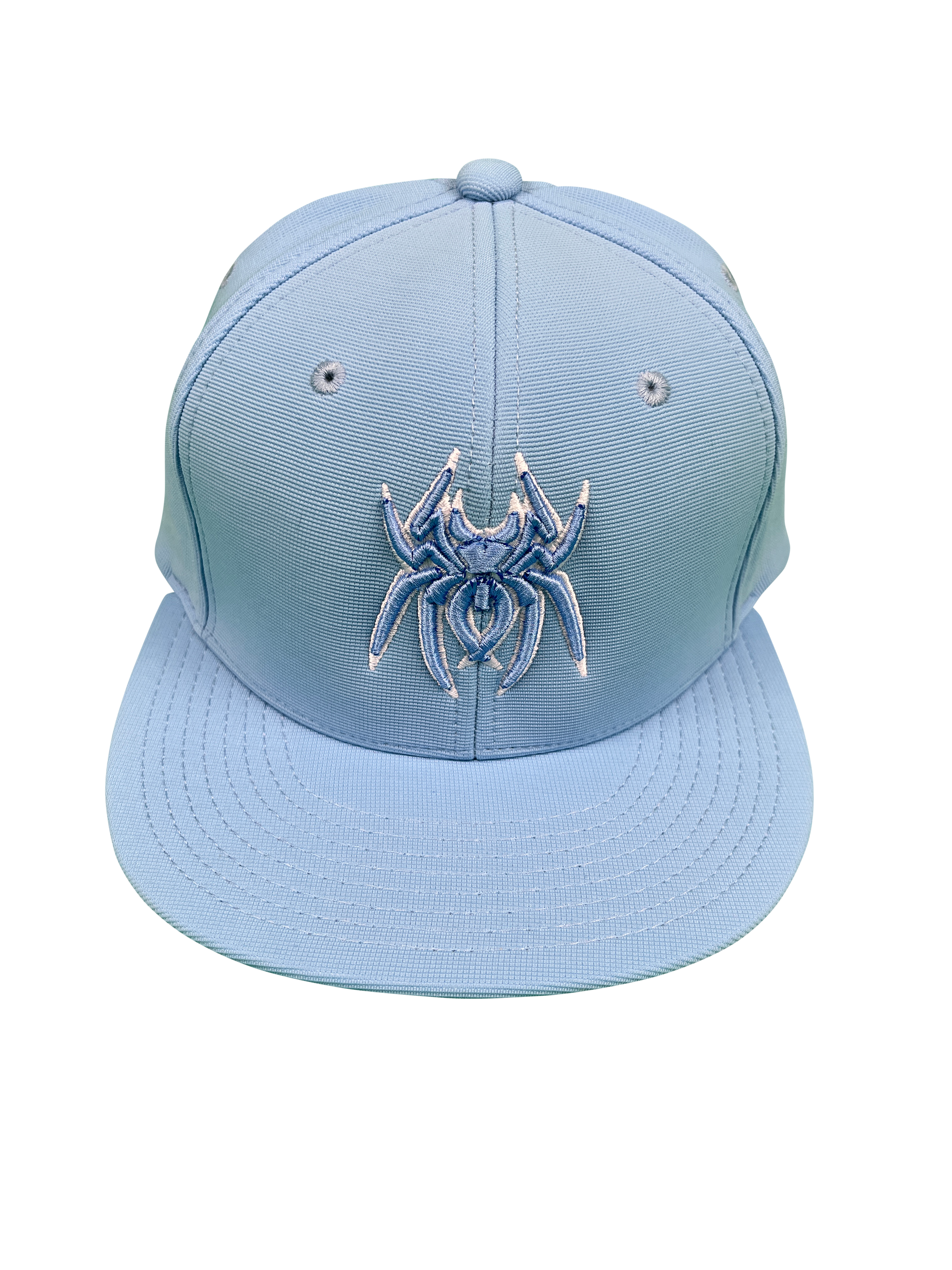 Spiderz Pro Player Performance Hat - Columbia Blue/White
