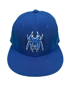 Spiderz Pro Player Performance Hat - Royal Blue/White