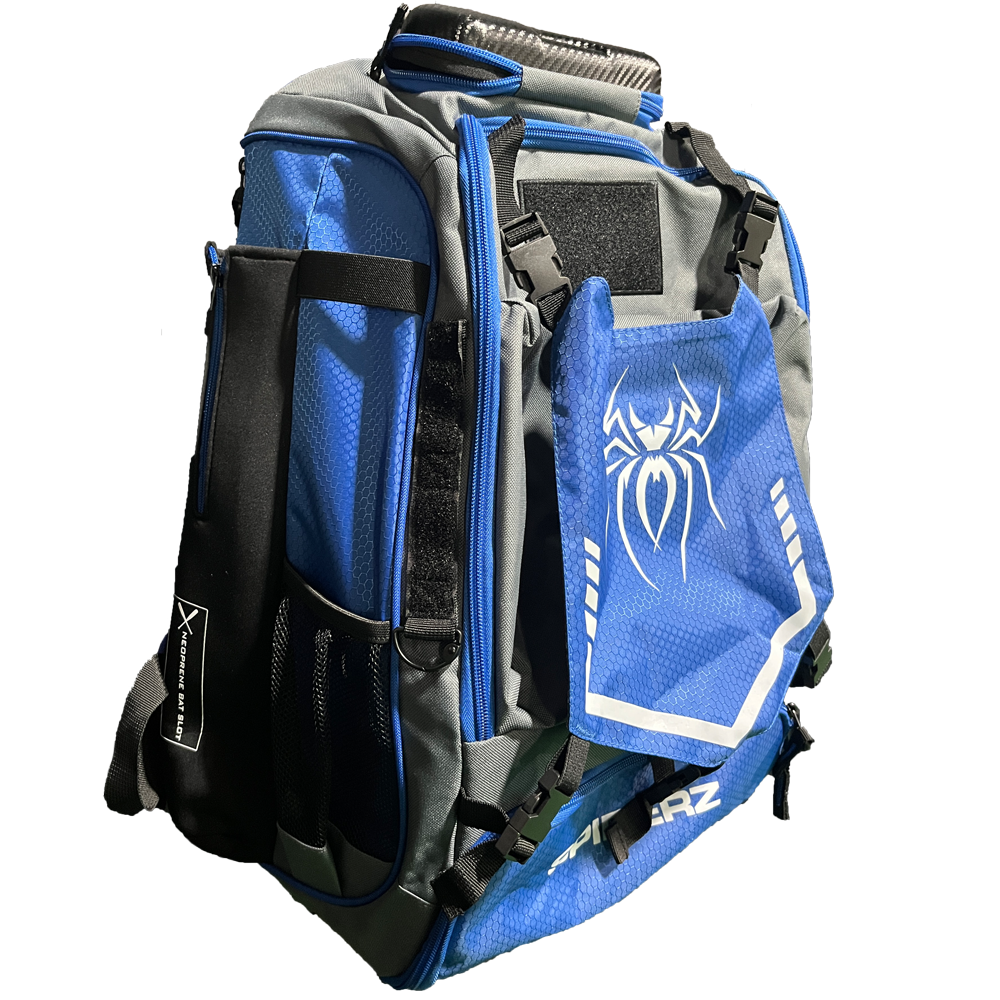 Spiderz "Industry" Bat Pack - Royal Blue/Charcoal