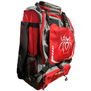 Spiderz "Industry" Bat Pack - Red/Charcoal