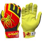 Load image into Gallery viewer, 2023 Spiderz PRO Batting Gloves - Oneil Cruz Signature Series #1 Red/Yellow
