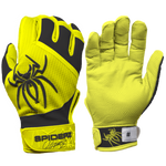 Load image into Gallery viewer, 2023 Spiderz PRO Batting Gloves - Oneil Cruz Signature Series #2 Yellow/Black
