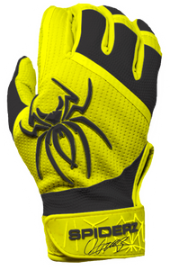 2023 Spiderz PRO Batting Gloves - Oneil Cruz Signature Series #2 Yellow/Black