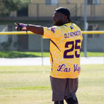 Load image into Gallery viewer, *Pre-Order* Spiderz Full Dye Jersey Buy In - Yellow/Purple/White
